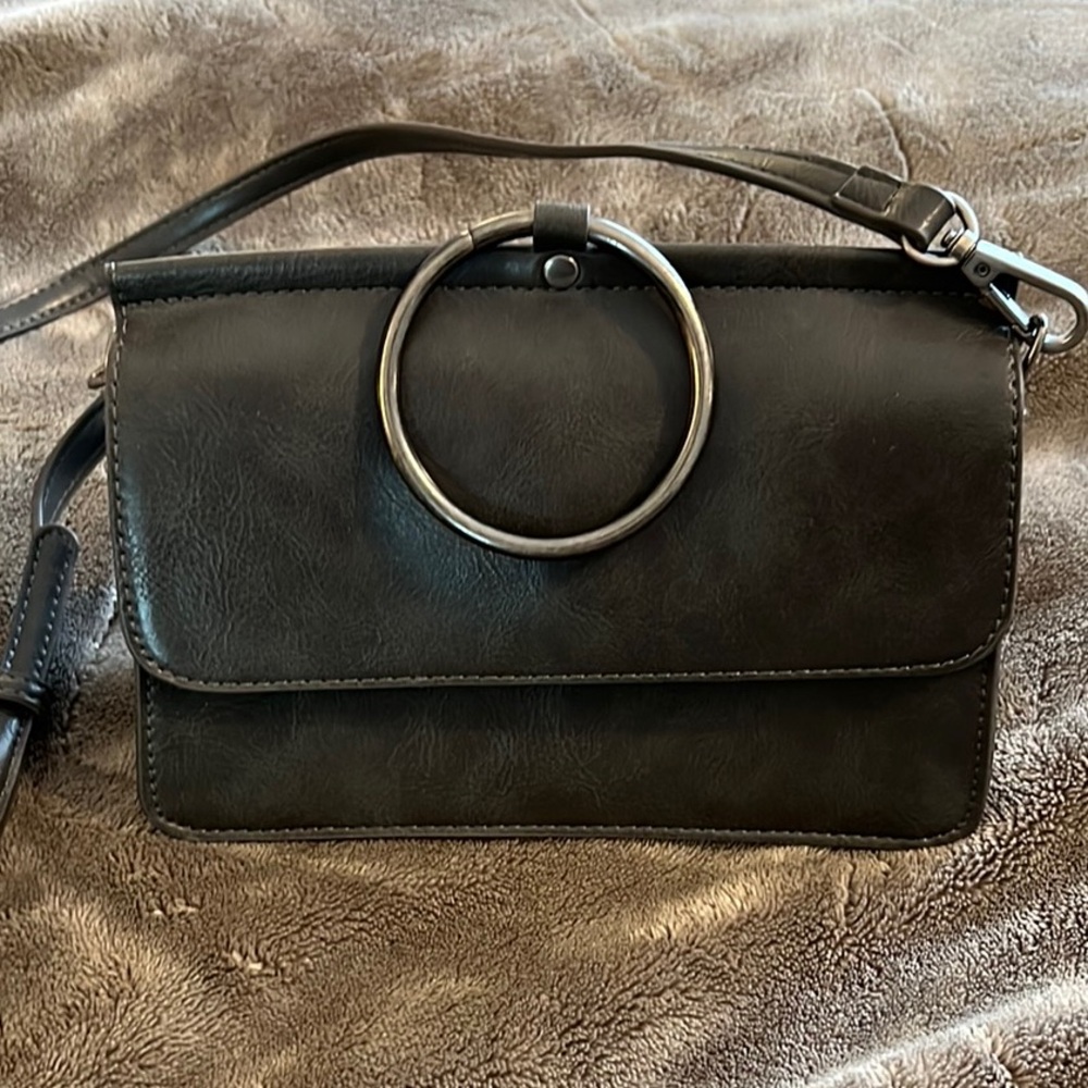 Joy Susan Gray Crossbody or Wristlet Bag